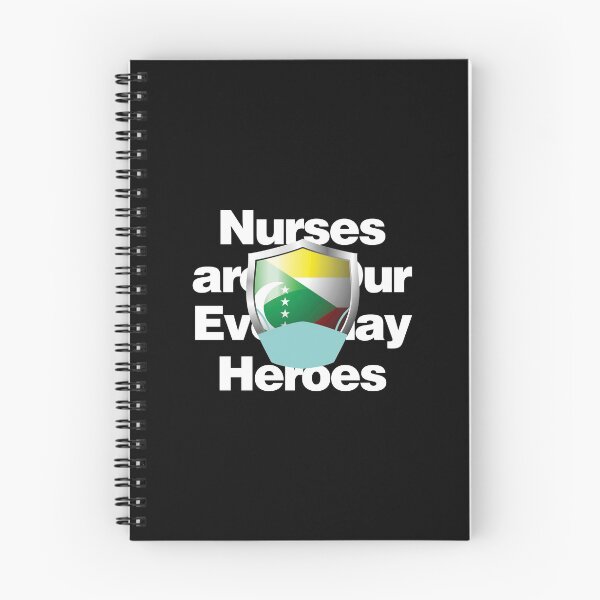 Item preview, Comoros Nurses are Everyday Heroes designed and sold by HelloFromAja.