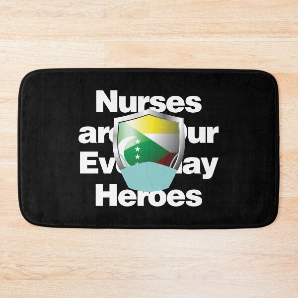 Item preview, Comoros Nurses are Everyday Heroes designed and sold by HelloFromAja.