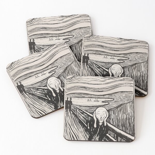 Item preview, The Scream by Edvard Munch designed and sold by madeinatlantis.