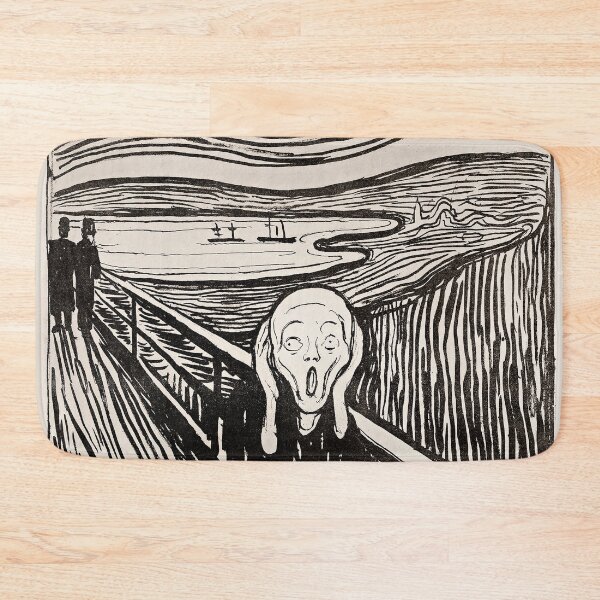 Item preview, The Scream by Edvard Munch designed and sold by madeinatlantis.