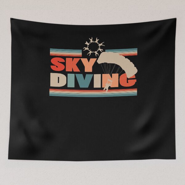 Item preview, Retro Vintage Skydiving Skydiving designed and sold by shirtystar.