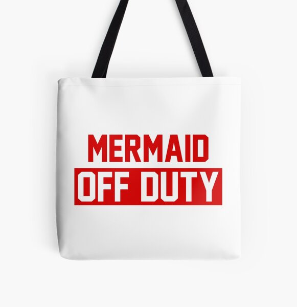 Mermaid Off Duty Deluxe Printing Small Purse Portable Receiving Bag Mermaid Off Duty Deluxe Printing Small Purse Portable Receiving Bag