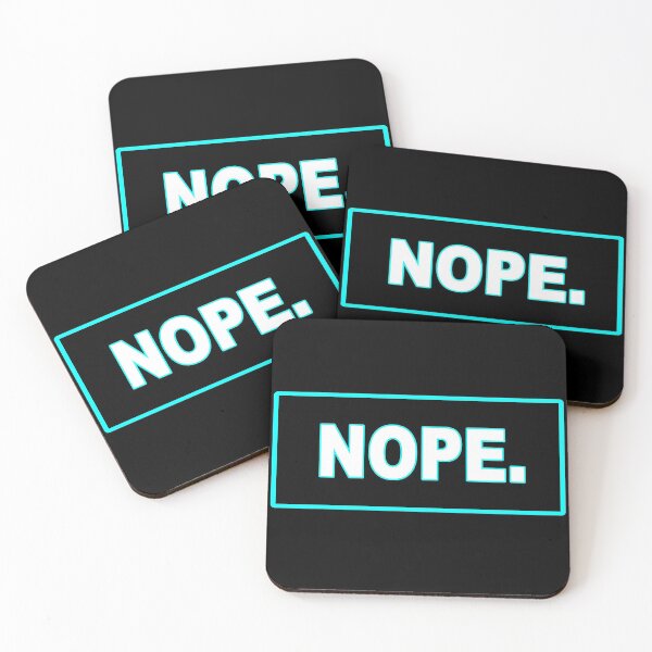 Item preview, NOPE. Not Today teen design - Best gifts for lazy youth and teens designed and sold by BestStuffDepot.