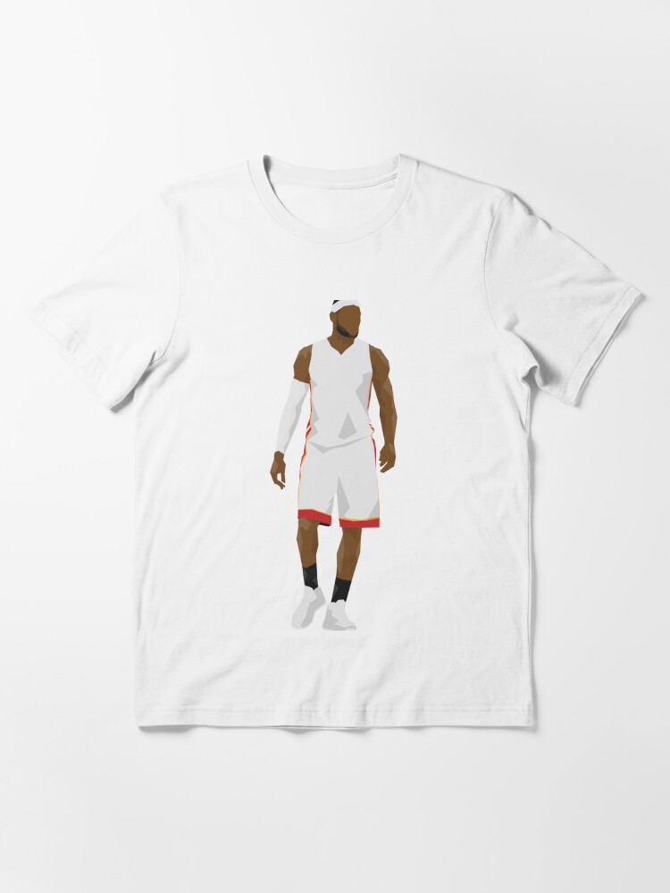 NBA: LeBron James Classic T-Shirt L / White