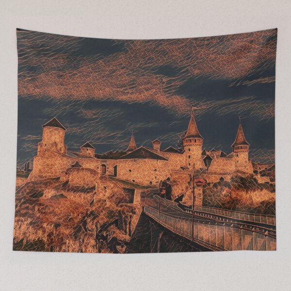 Item preview, Old Fortress designed and sold by helenkaiy.