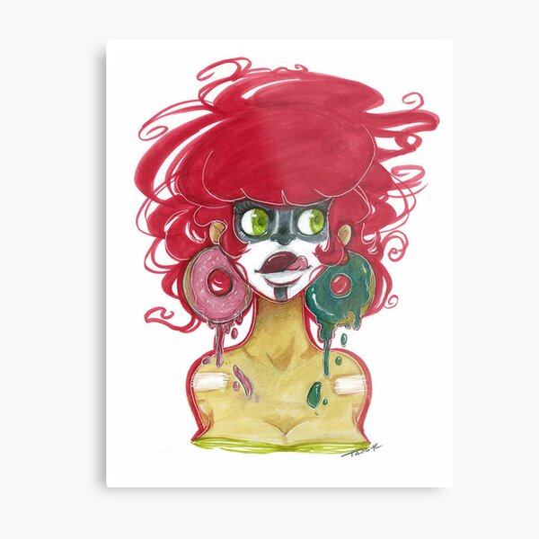 Voodoo Gal Metal Print