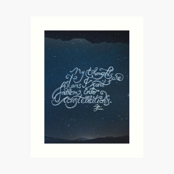 Item preview, Thoughts Are Stars designed and sold by six-fiftyeight.