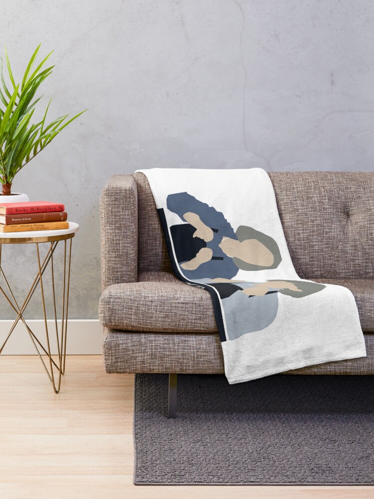 "Prude and Trude Kath and Kim" Throw Blanket for Sale by