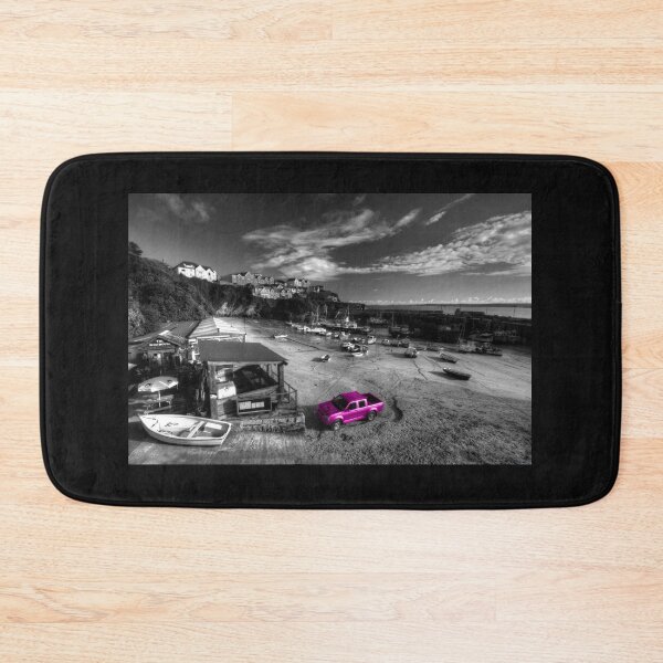 Item preview, Newquay Harbour Pink Pickup  designed and sold by hawkie.