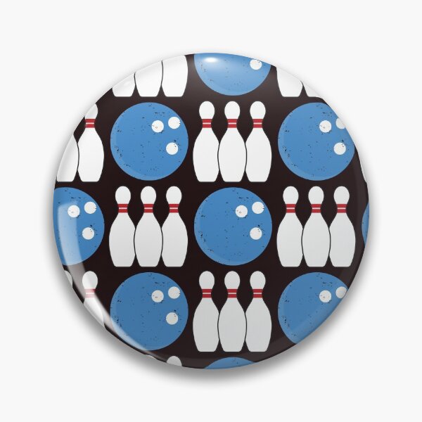 Item preview, Bowling Pattern (Black/Blue) designed and sold by BuiceJox.