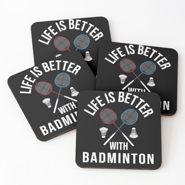 Item preview,  Badminton player with badminton racket designed and sold by desislogn.