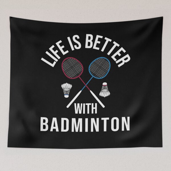 Item preview, Badminton player with badminton racket designed and sold by desislogn.