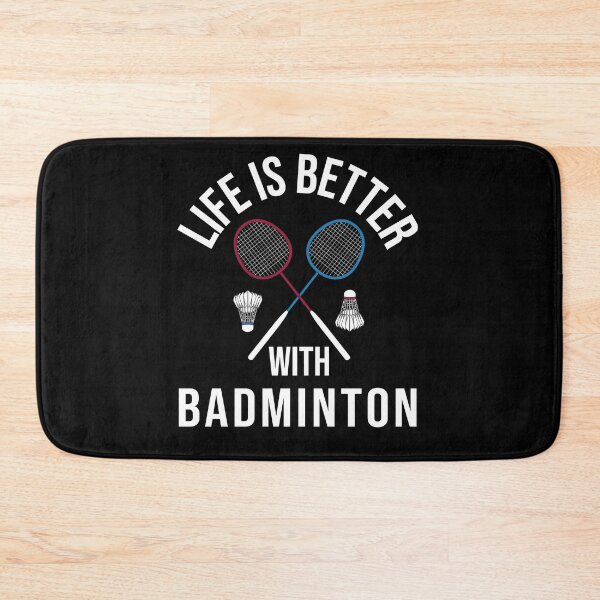 Item preview, Badminton player with badminton racket designed and sold by desislogn.