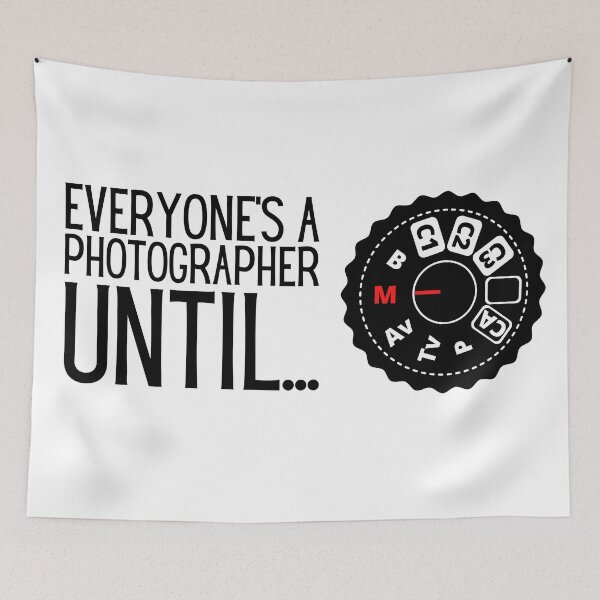 Item preview, Everyone's a photographer until... designed and sold by Nexus01.