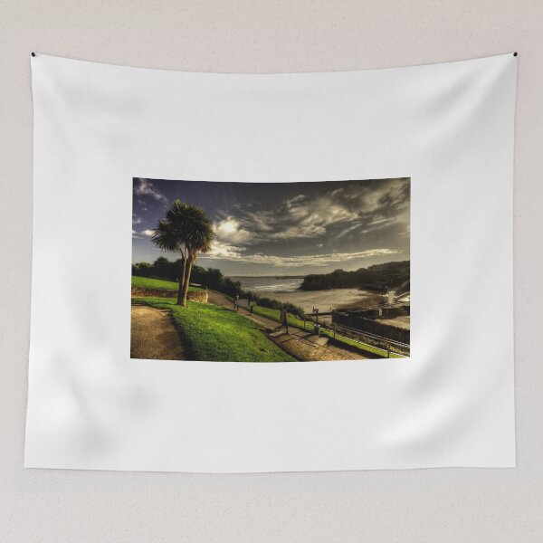 Item preview, Palm over Towan Beach designed and sold by hawkie.