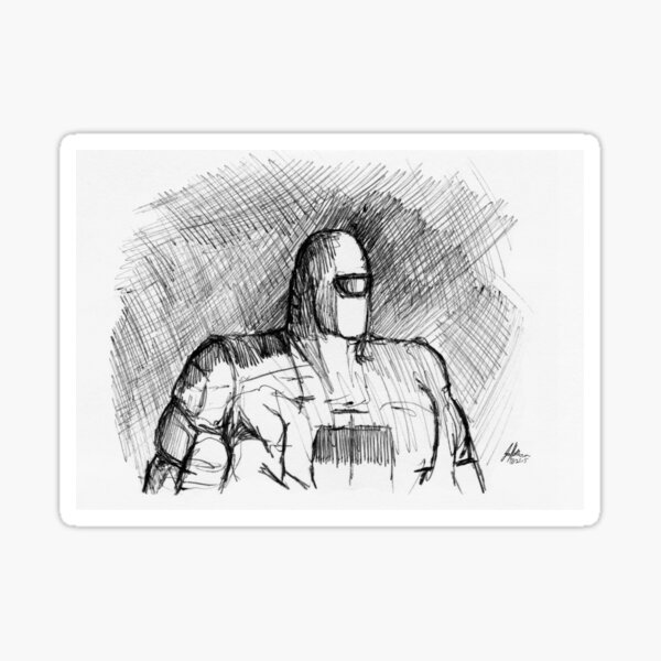 Warbot Sketch #012 Sticker