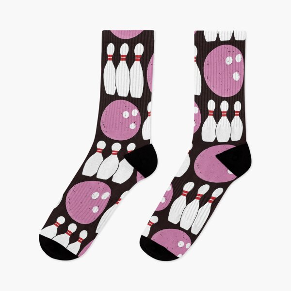 Item preview, Bowling Pattern (Black/Pink) designed and sold by BuiceJox.