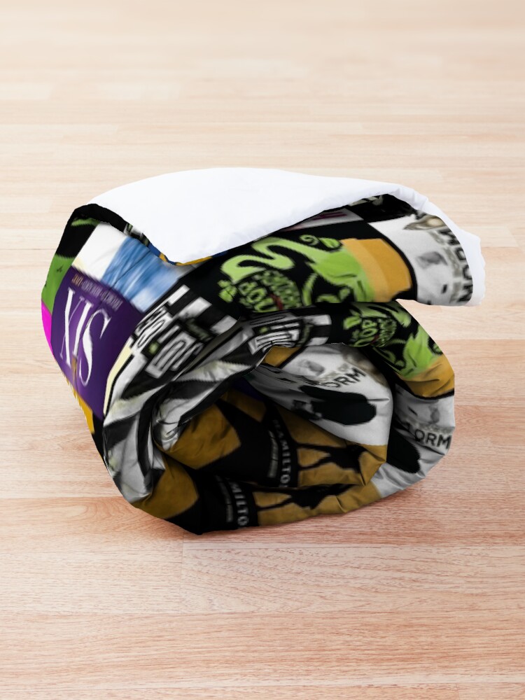 Alternate view of Musicals Collage Comforter