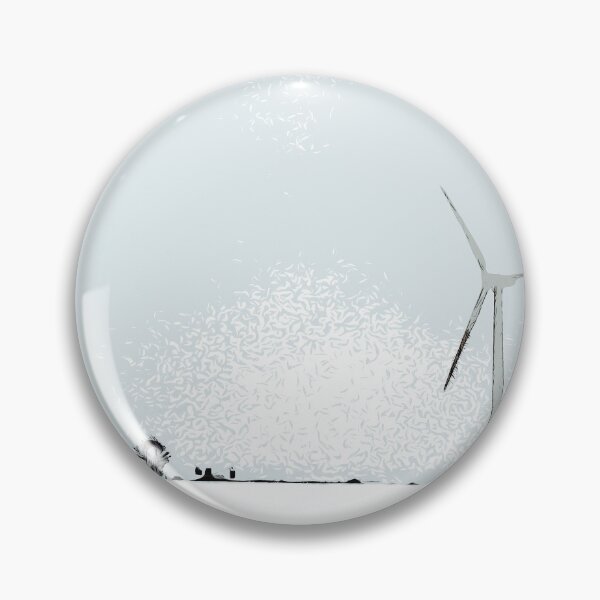 Item preview, Windfarm, Snow, Harthill with Woodall, South Yorkshire, England. designed and sold by Paul Rowland.