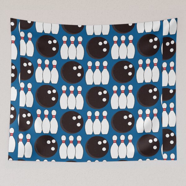 Item preview, Blue Bowling Pattern designed and sold by BuiceJox.