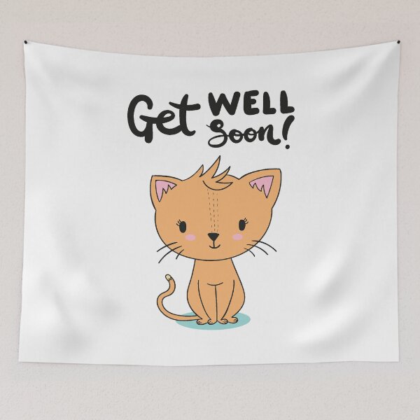 Item preview, Cute Get Well Soon designed and sold by DUCKY THEBRAND.