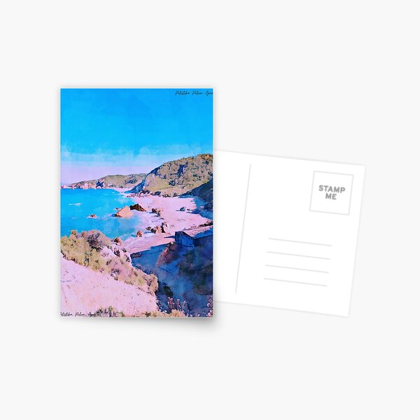 Potistika Beach Poster Postcard