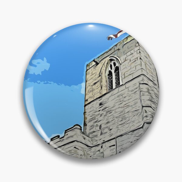 Item preview, Wales church tower, Wales village, South Yorkshire, England. designed and sold by Paul Rowland.
