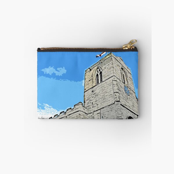 Aperçu de l'œuvre Wales church tower, Wales village, South Yorkshire, England. créée et vendue par Paul Rowland.