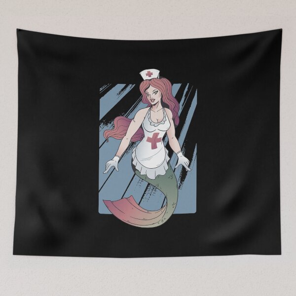Item preview, The Mermaid Nurse designed and sold by MihneaL.