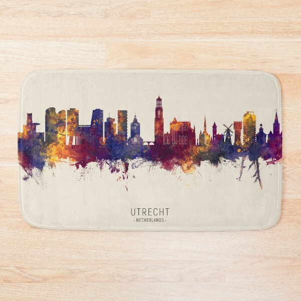 Item preview, Utrecht The Netherlands Skyline designed and sold by ArtPrints.