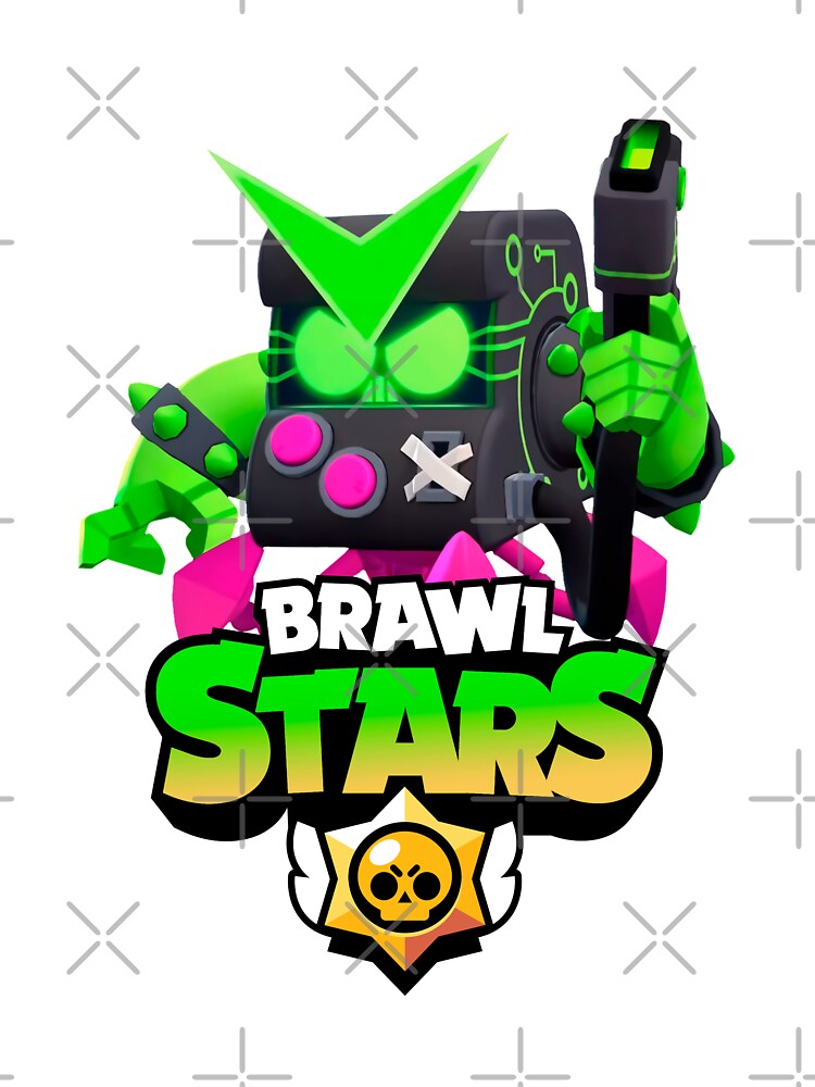 Brawl Stars Virus 8 Bit Baby One Piece By Look Loochek Redbubble