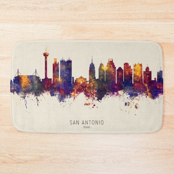 Item preview, San Antonio Texas Skyline designed and sold by ArtPrints.