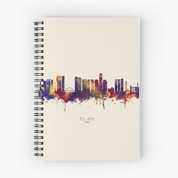 Item preview, Tel Aviv Israel Skyline designed and sold by ArtPrints.