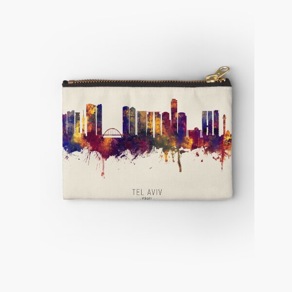 Item preview, Tel Aviv Israel Skyline designed and sold by ArtPrints.