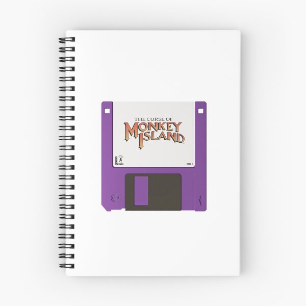 Item preview, There's a Curse! - Monkey Island Retro Floppy Disk designed and sold by Sturge.