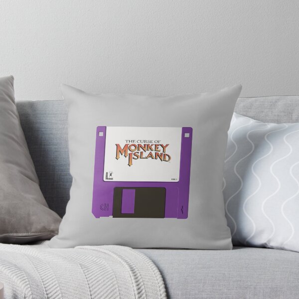 Item preview, There's a Curse! - Monkey Island Retro Floppy Disk designed and sold by Sturge.