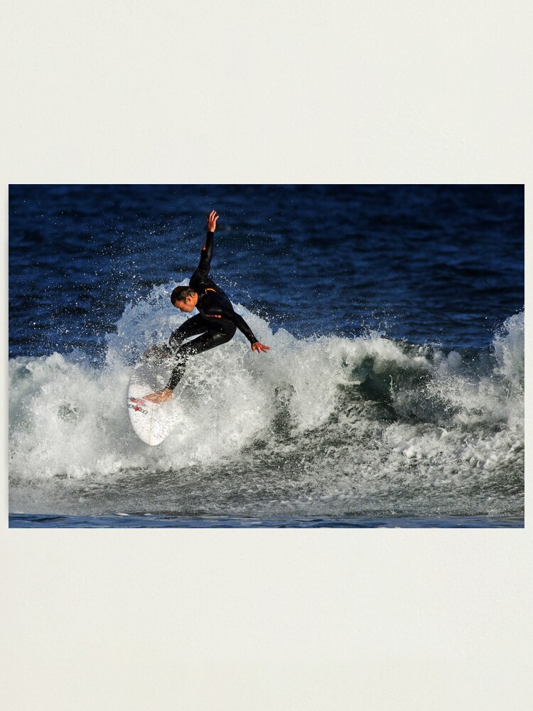 Alternate view of Surfing at Winkipop Photographic Print