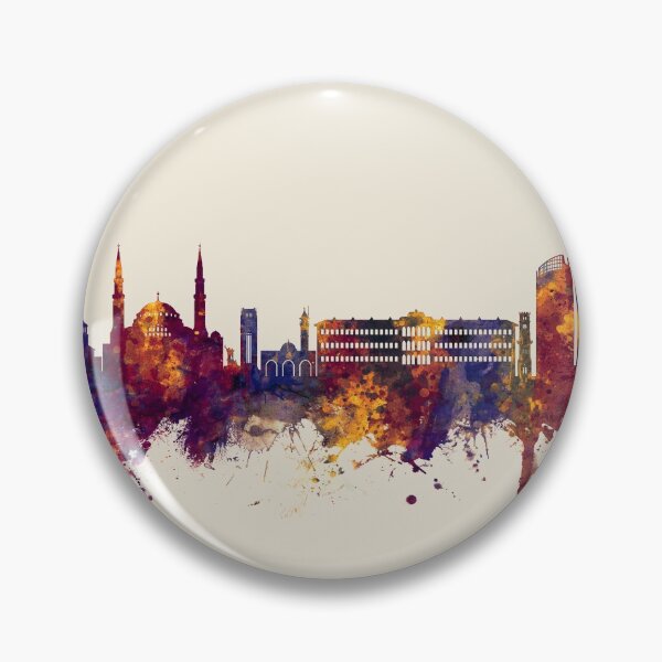 Item preview, Beirut Lebanon Skyline designed and sold by ArtPrints.