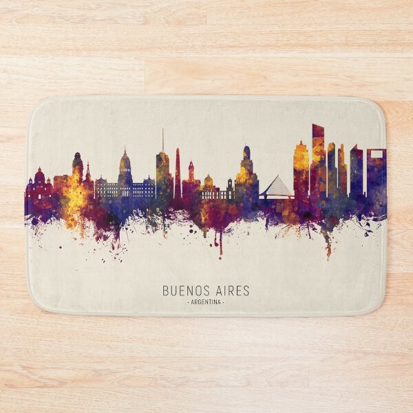 Item preview, Buenos Aires Argentina Skyline designed and sold by ArtPrints.