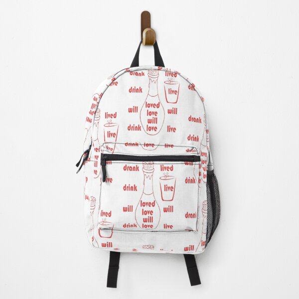 Item preview, I will live, love and drink designed and sold by ivanoel.