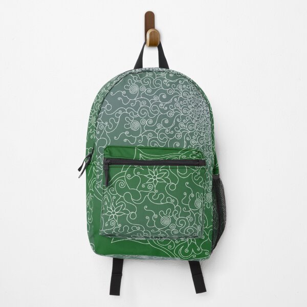 Item preview, Beautiful lace-like mandala in green and white designed and sold by CiniArt.