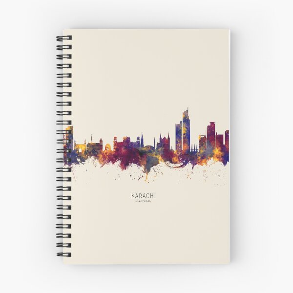 Item preview, Karachi Pakistan Skyline designed and sold by ArtPrints.