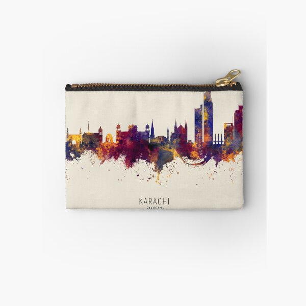 Item preview, Karachi Pakistan Skyline designed and sold by ArtPrints.