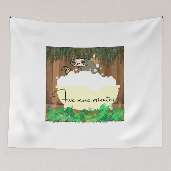 Item preview, Bath sloth designed and sold by Joesvibes.