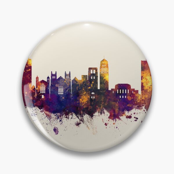 Item preview, Ann Arbor Michigan Skyline designed and sold by ArtPrints.
