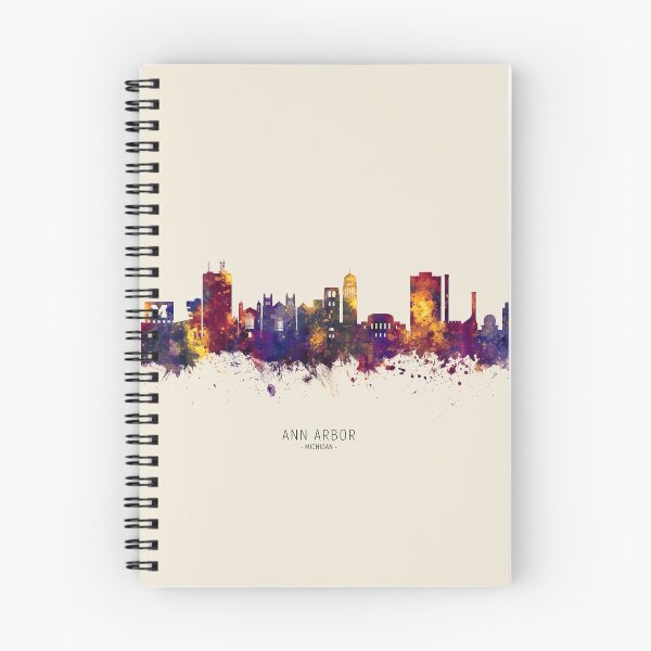 Item preview, Ann Arbor Michigan Skyline designed and sold by ArtPrints.