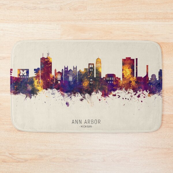 Item preview, Ann Arbor Michigan Skyline designed and sold by ArtPrints.