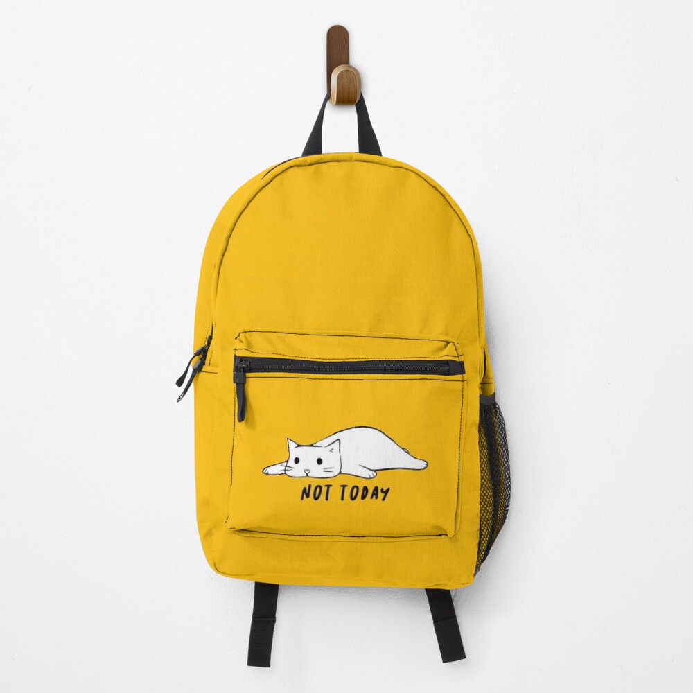 not today cat backpack