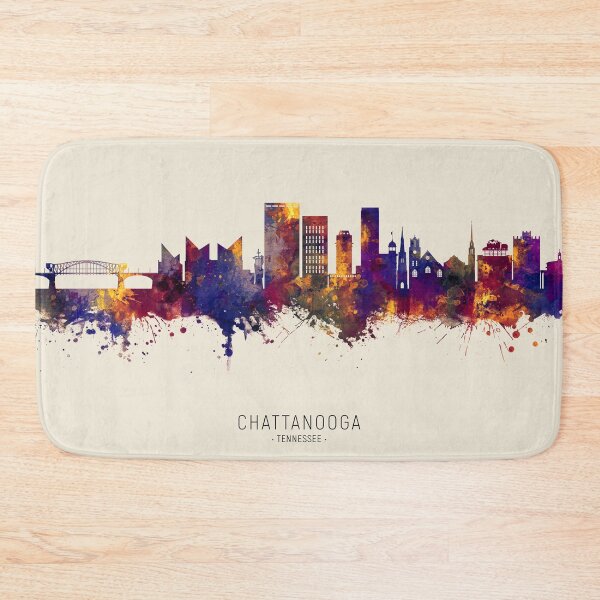 Item preview, Chattanooga Tennessee Skyline designed and sold by ArtPrints.