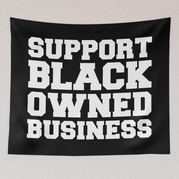 Item preview, BLACK OWNED - SUPPORT BLACK OWNED BUSINESS designed and sold by StaceyChito.